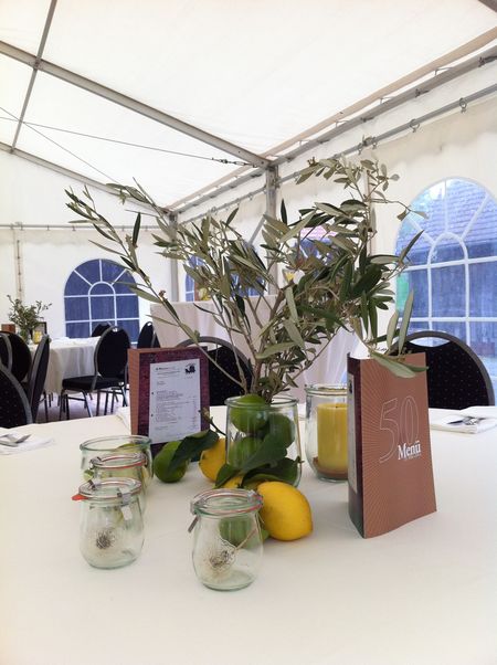 Aufnahme eines Eventareals